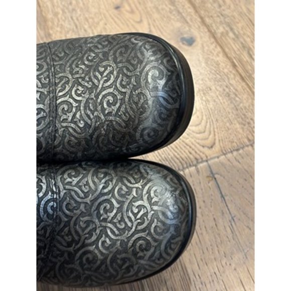 Abeo BIO System Flora Womens Gray Slip Resistant Leather Clogs Shoes Size 10N - Picture 3 of 9